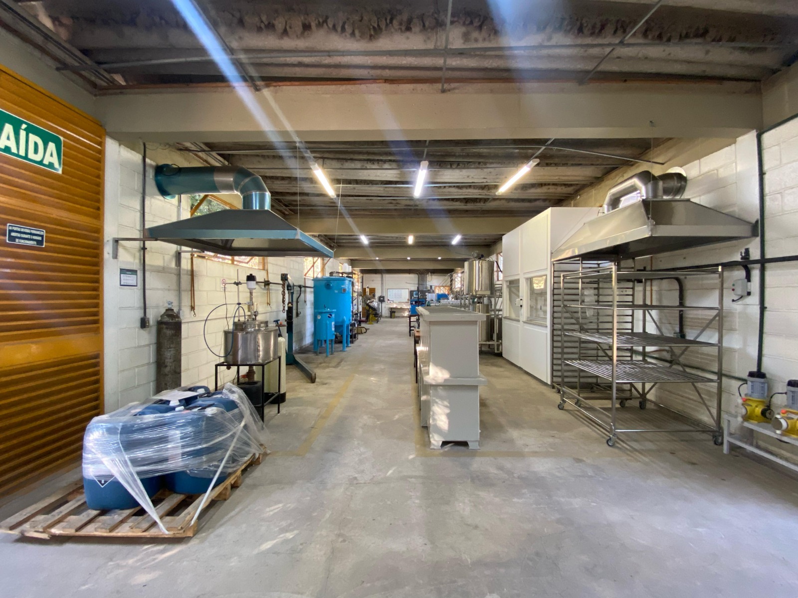 Galpão Escalab no CIT-SENAI