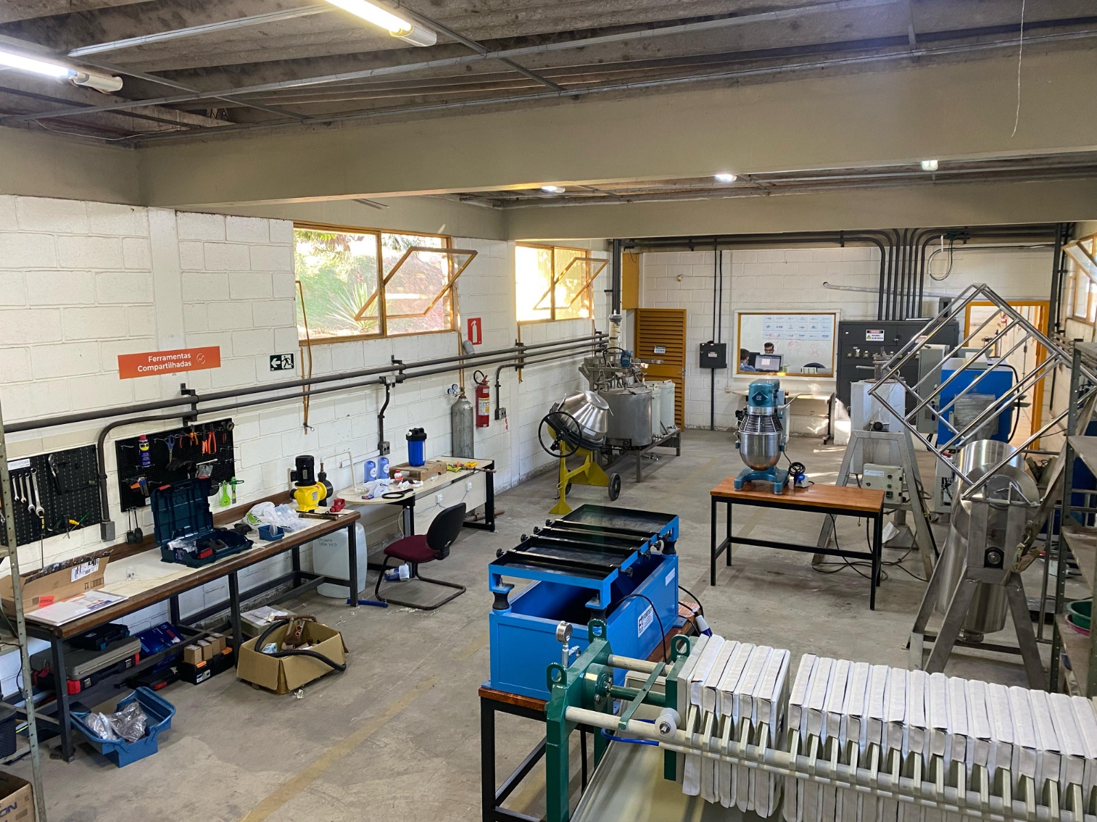 Espaço do Escalab no CIT-SENAI