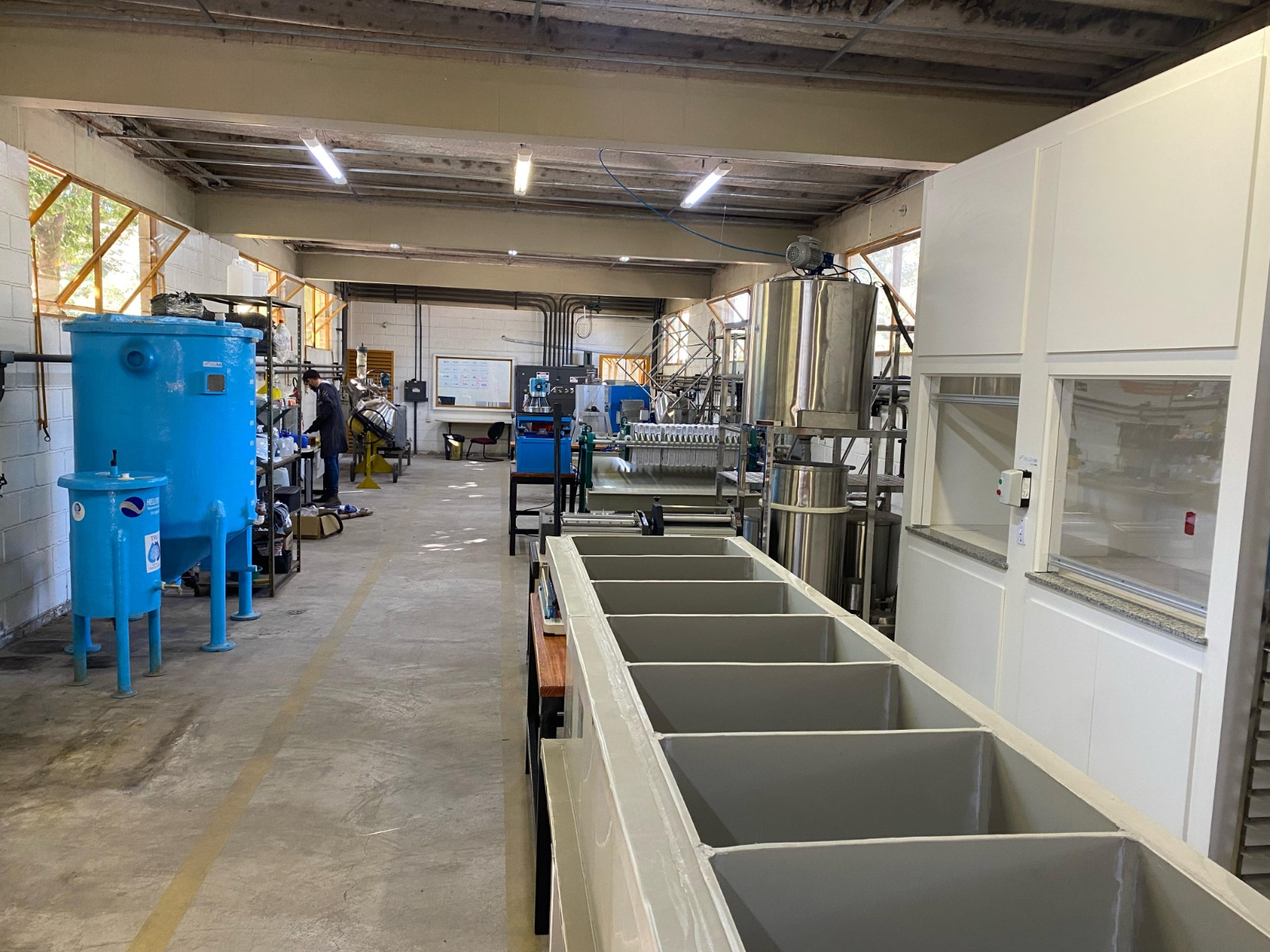 Espaço do Escalab no CIT-SENAI